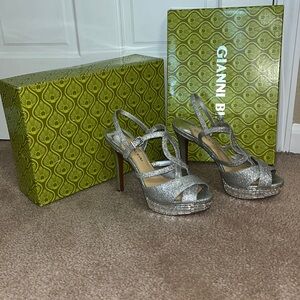 Silver Gianni Bini Heels